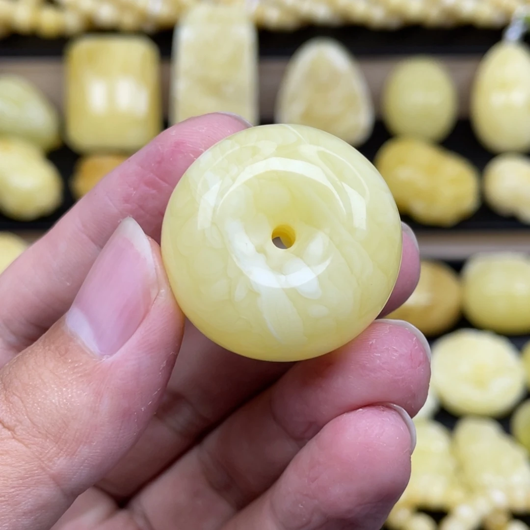 琥珀未镶嵌裸石琥珀蜜蜡