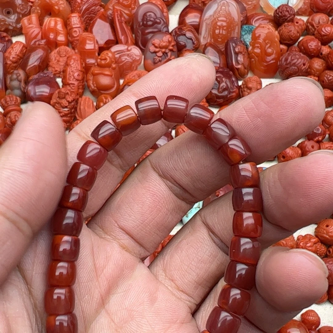 南红玛瑙未镶嵌配饰