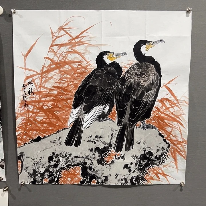 国画小*哥老师作品国画的