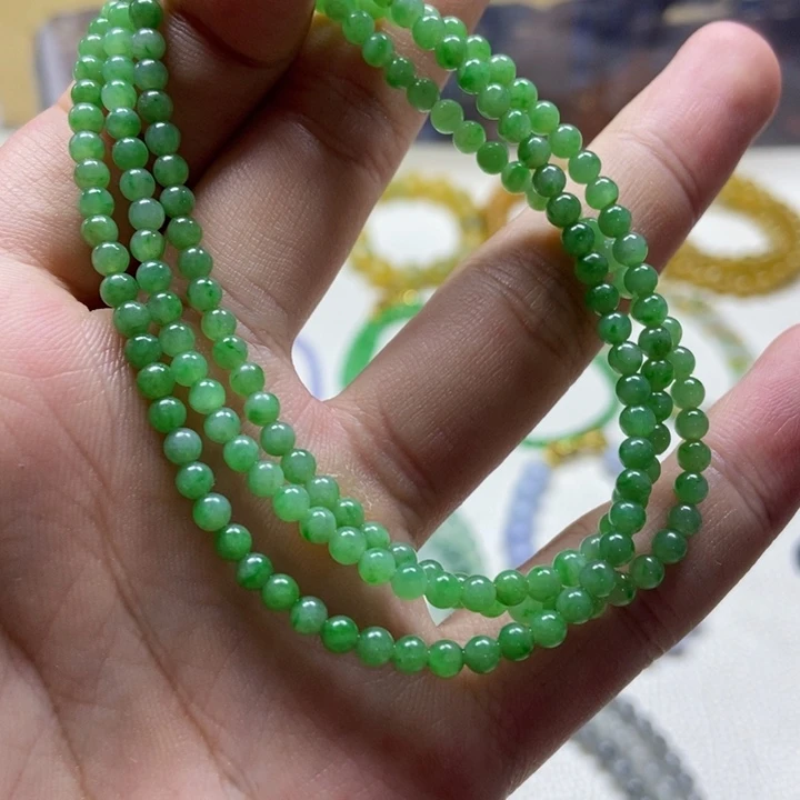 定制翡翠未镶嵌缅甸翡翠A货卡3.7