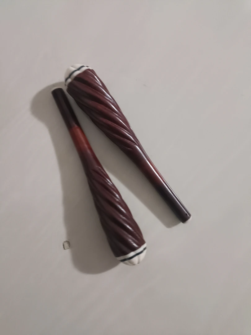 紫檀麻花二胡琴轴