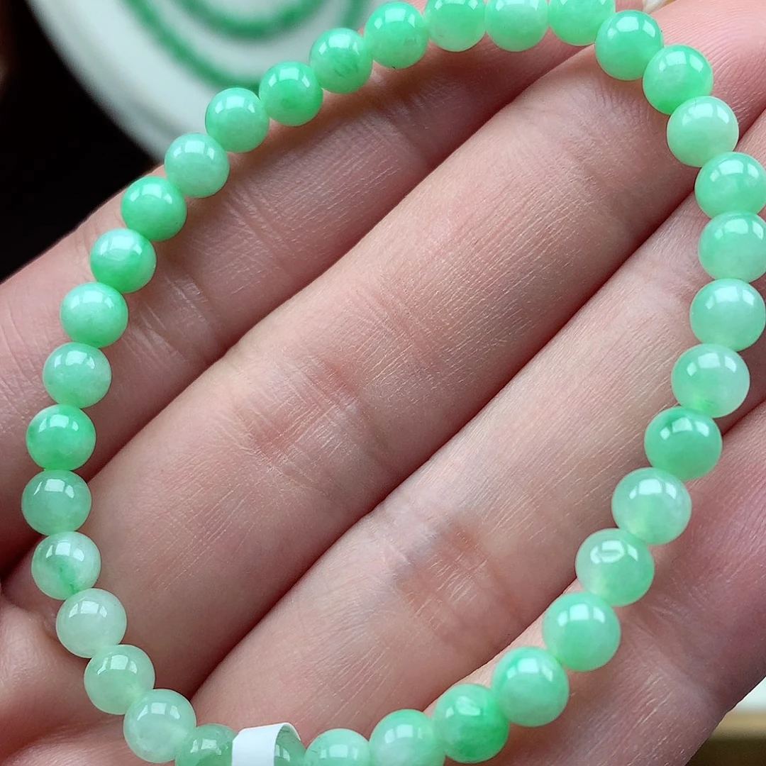 翡翠未镶嵌毛衣链