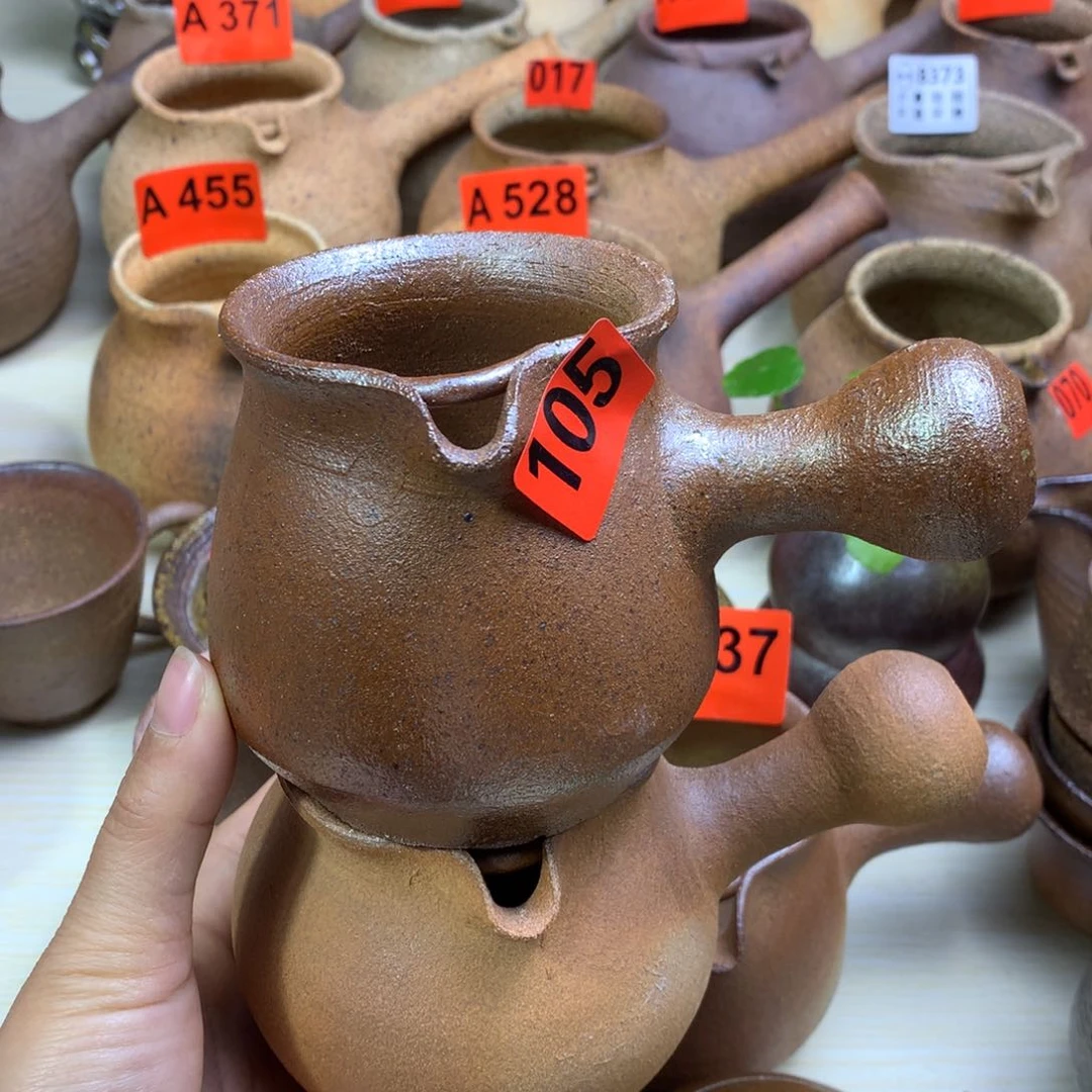 柴烧烤茶罐300毫升左右一物一拍