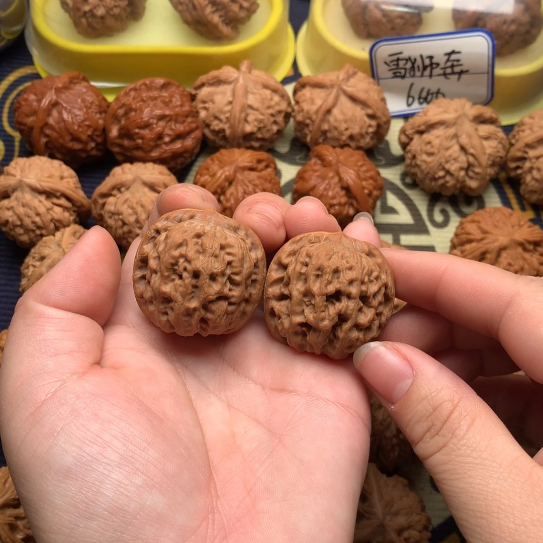 文玩核桃吊坠-*-雪狮34