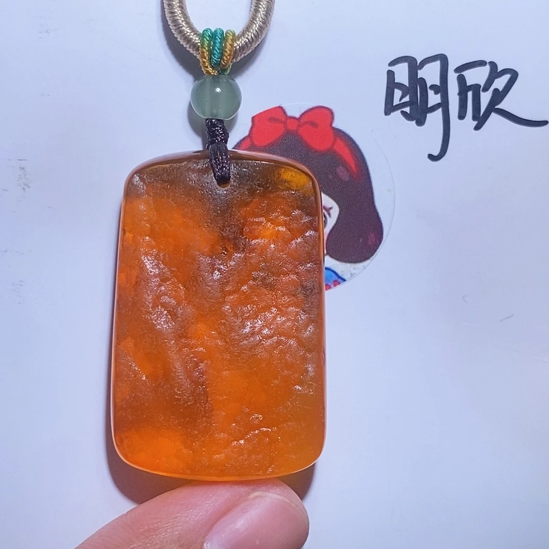 琥珀未镶嵌珠宝奇石