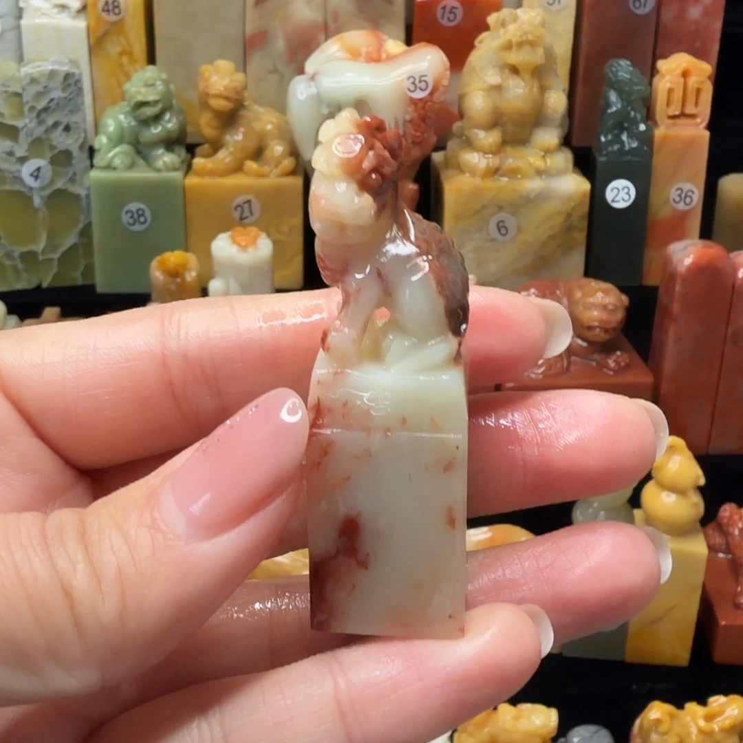 寿山石印石麒麟印