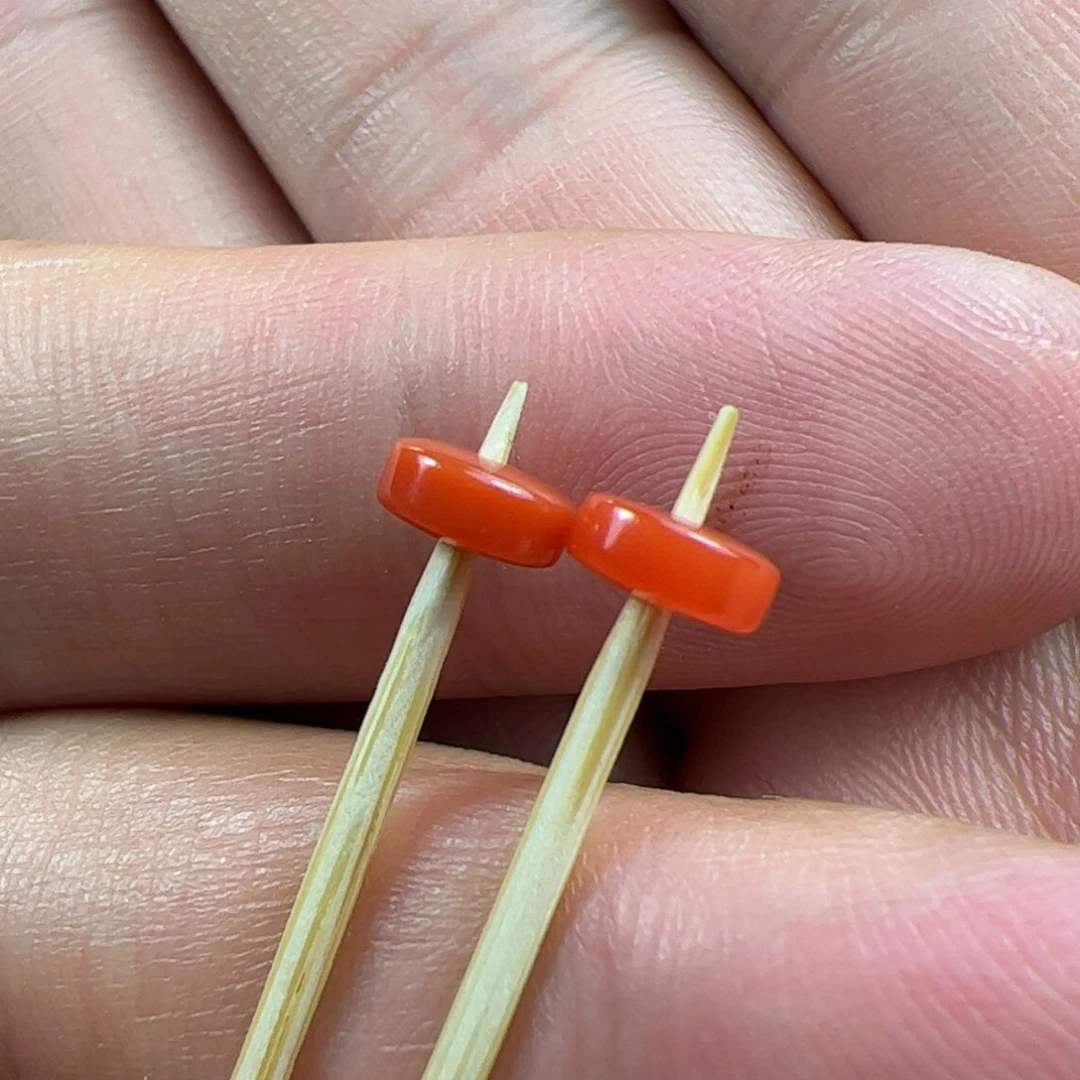 未镶嵌隔片6+南红玛瑙