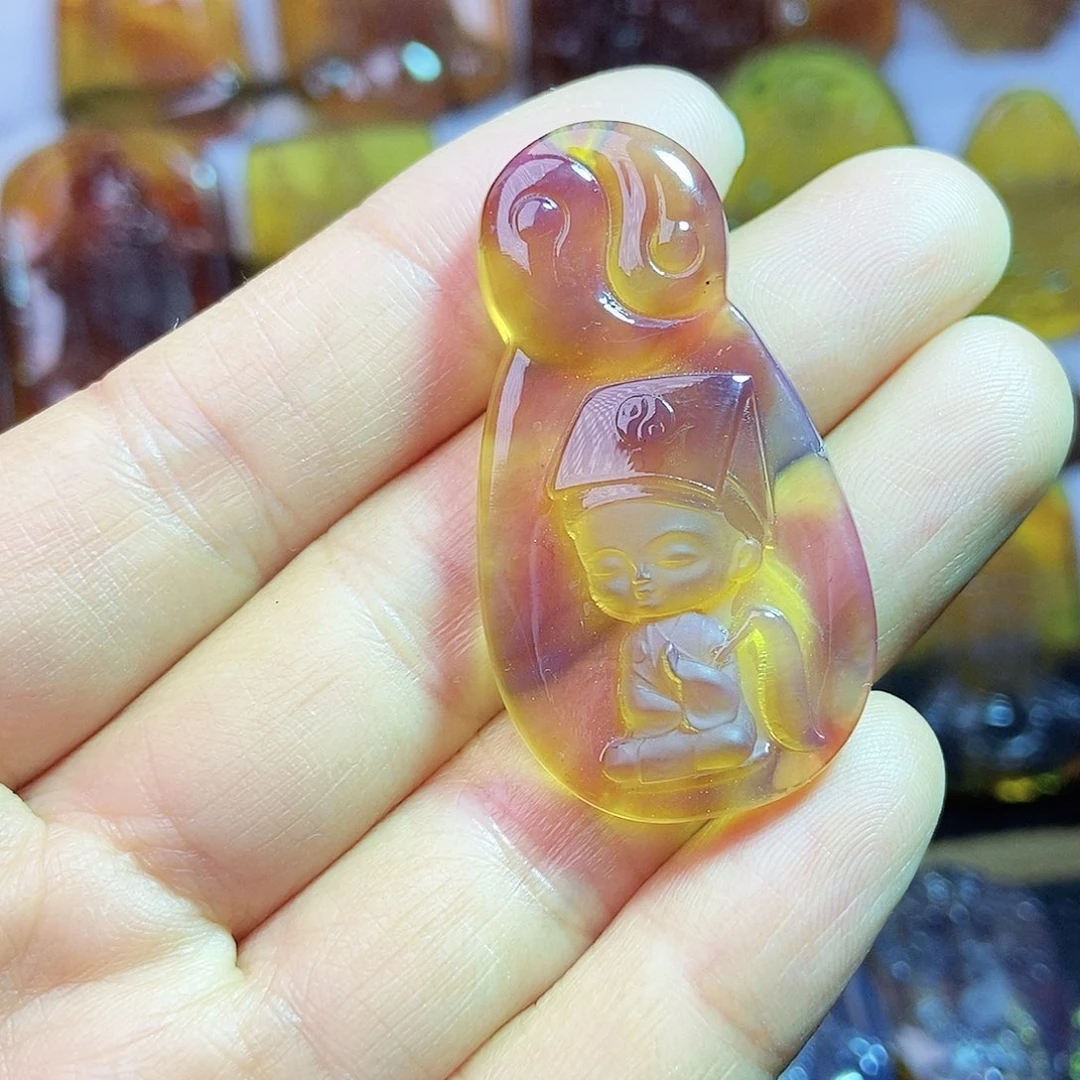 琥珀颈饰未镶嵌琥珀