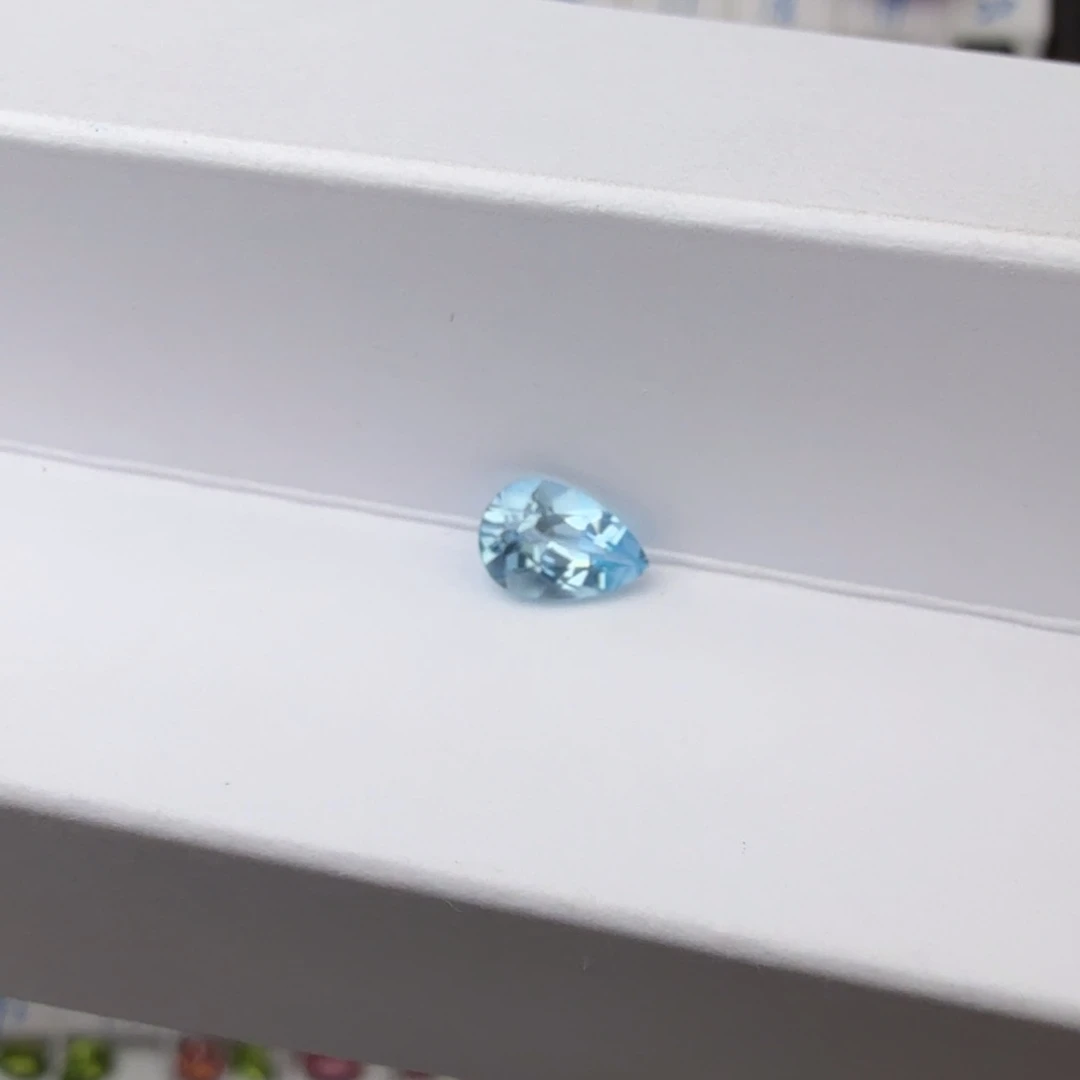 海蓝宝石裸石天然0.57克拉
