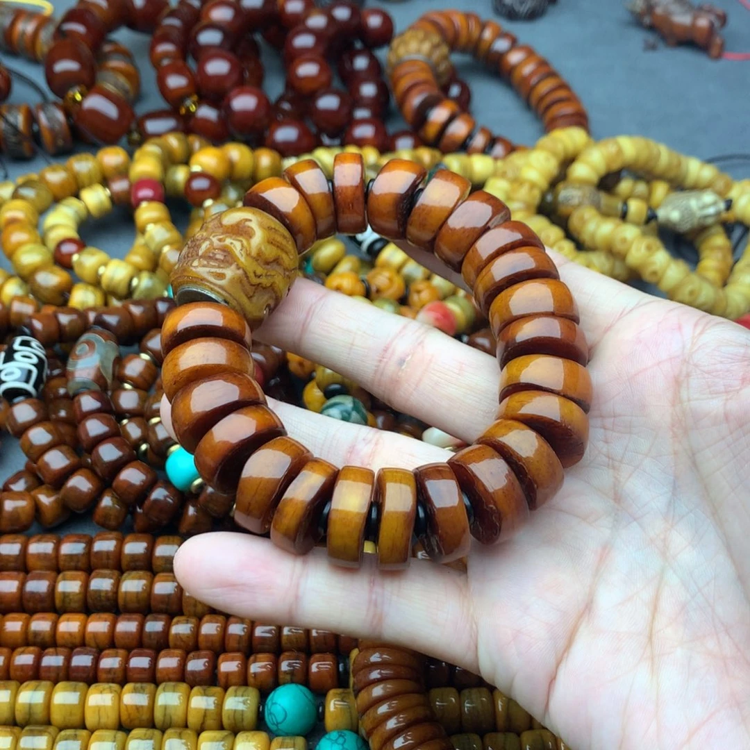 牛骨手串/手链牦牛骨大肠珠手串