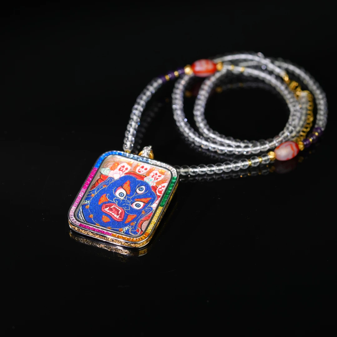 【初见珠宝】唐卡吊坠13-2CH347X28【多样性发一件】