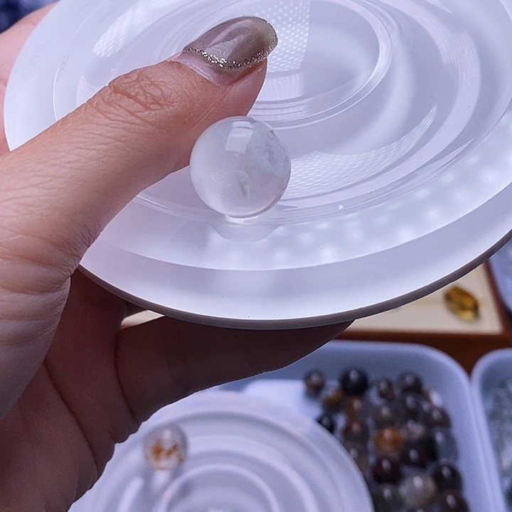 水晶天然水晶定制打孔不退不换未镶嵌