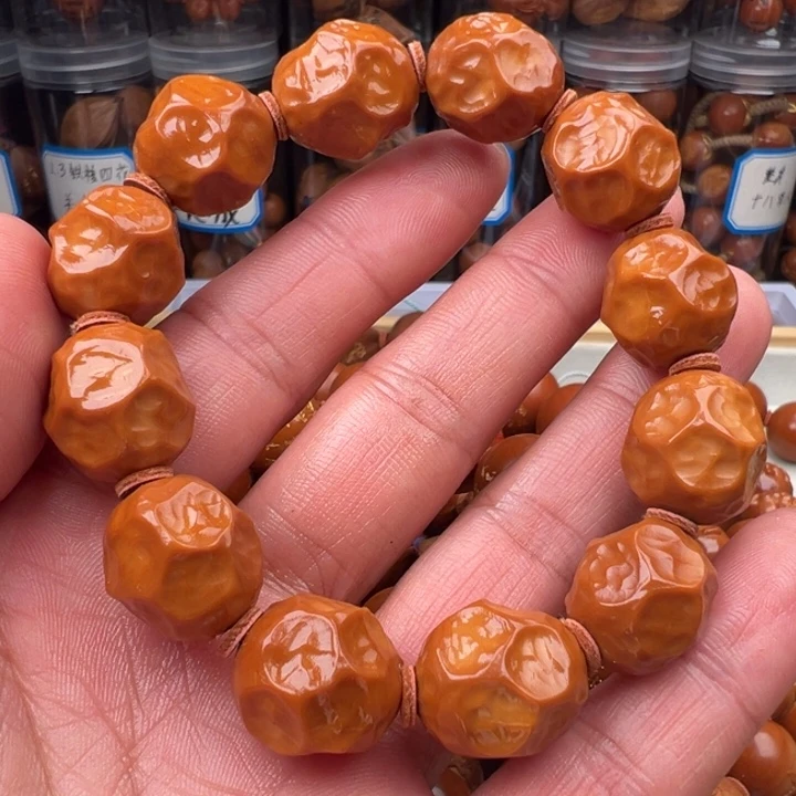 橄榄核手串/手链1.7陨石坑