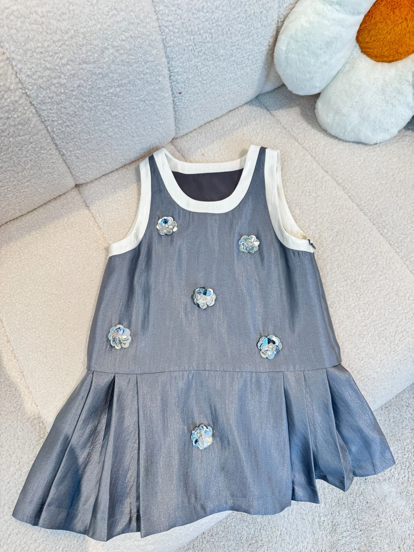 【幂公主】2025春季新款女童时尚洋气甜美风连衣裙MJC252009