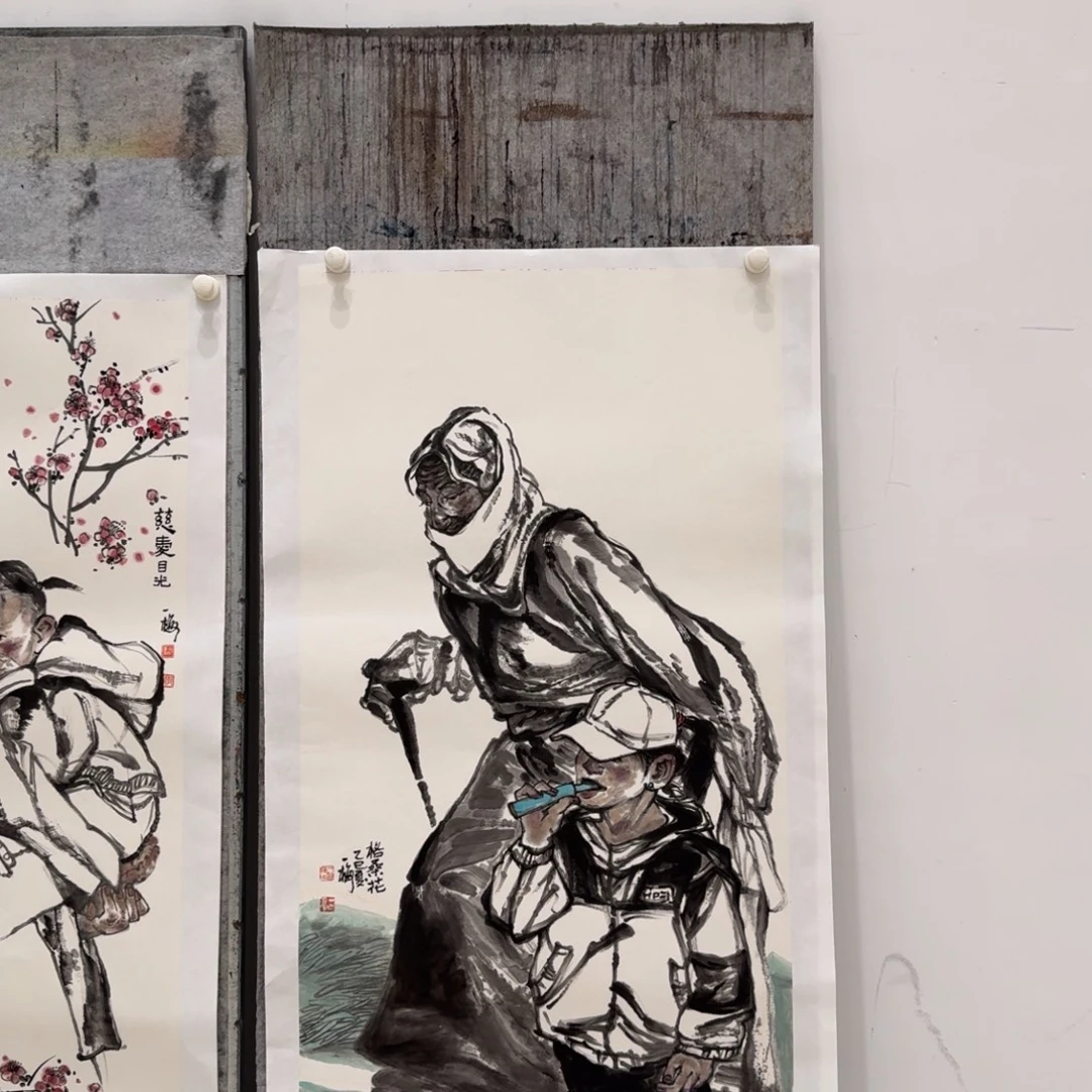 国画国画作品GYM老师