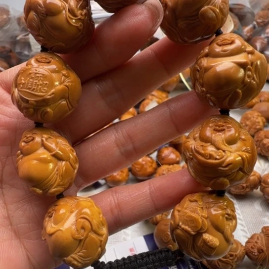 手串橄榄核橄榄雕工艺的