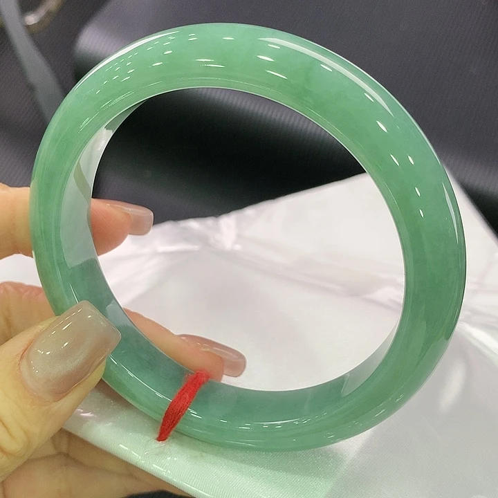 未镶嵌手镯翡翠正圈63