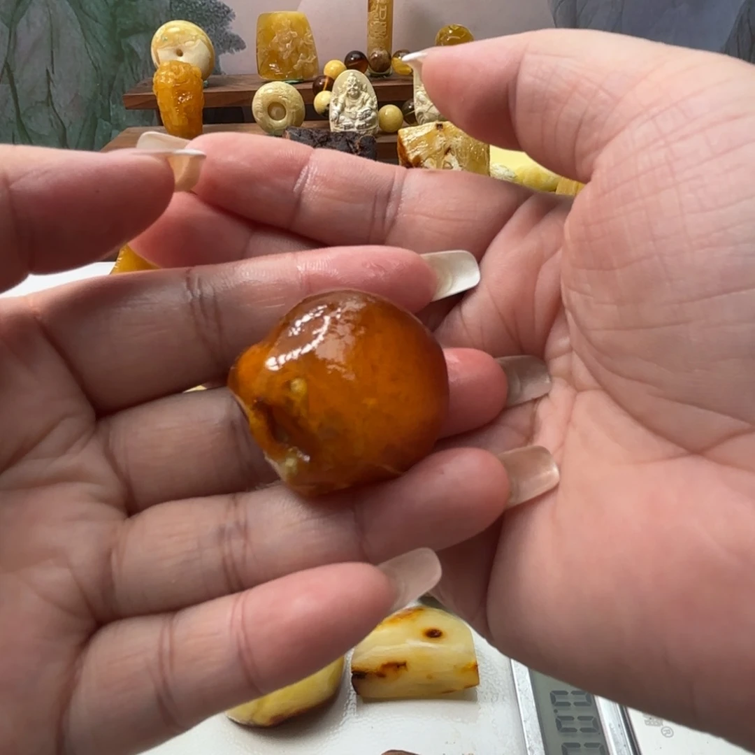 太***呀未镶嵌定制琥珀蜜蜡