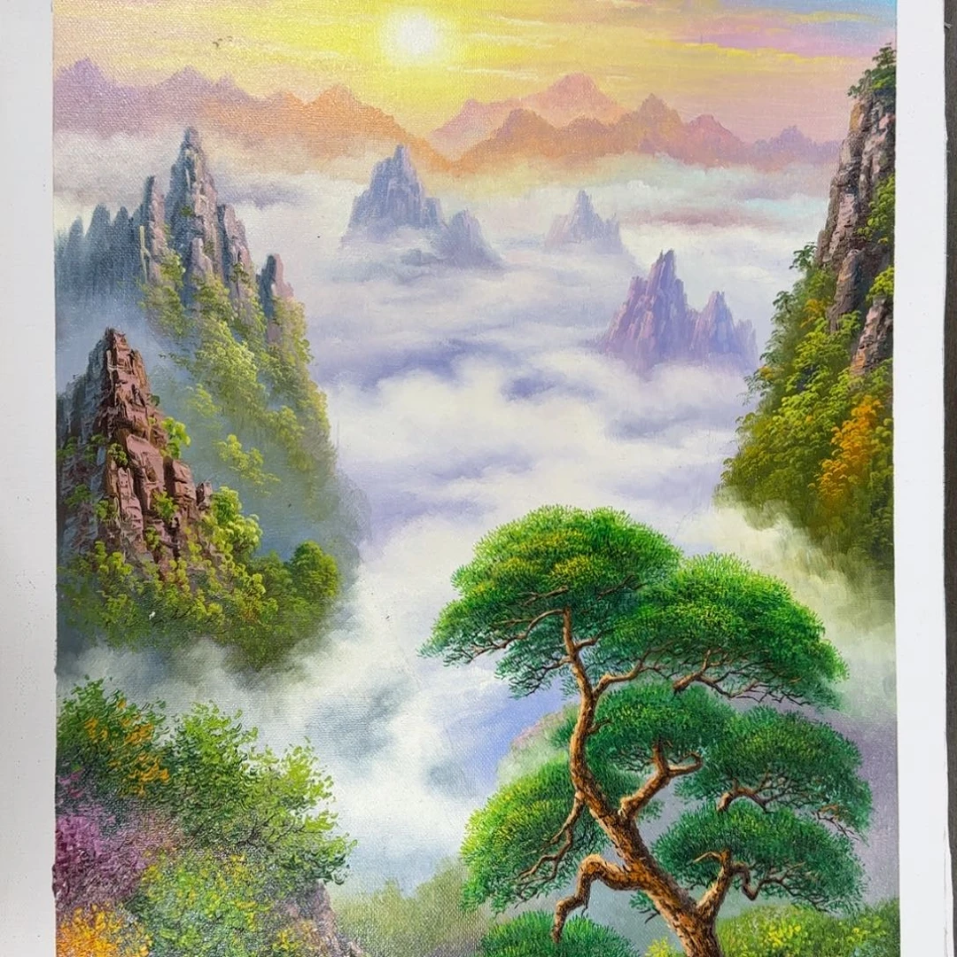 油画加油加油努力加油加油