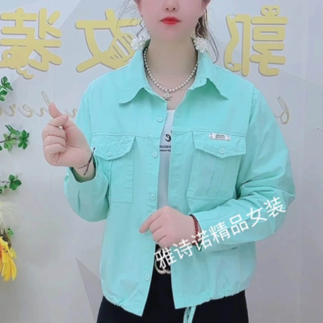 短款薄外套糖果色春秋衬衫女2025新款宽松小个子休闲百搭爆款上衣