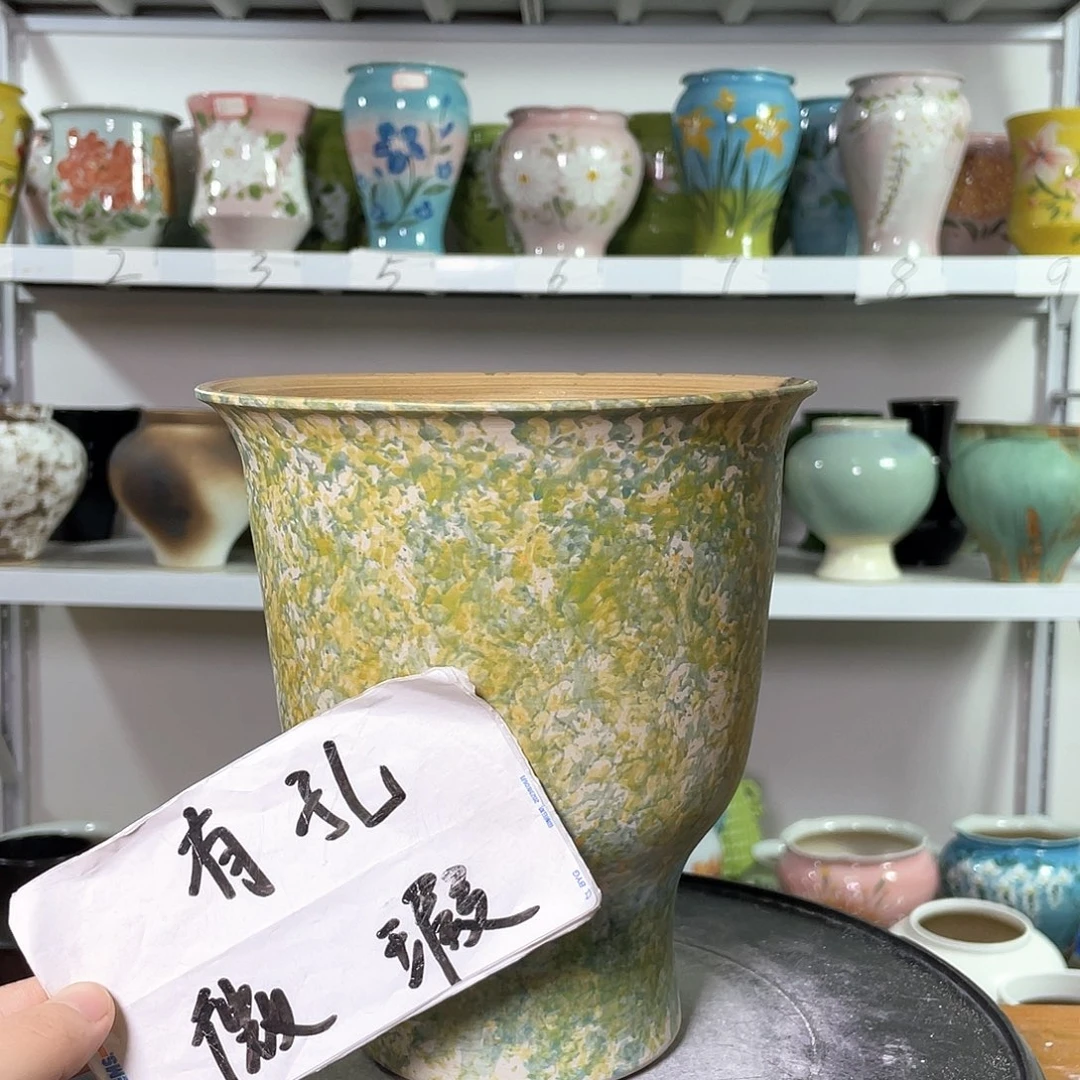 景德镇陶瓷花盆花器暇256