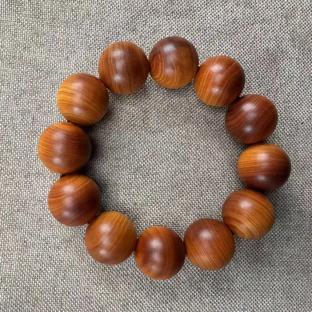 【芸奇】陈化崖柏太行料2.0*12颗单圈