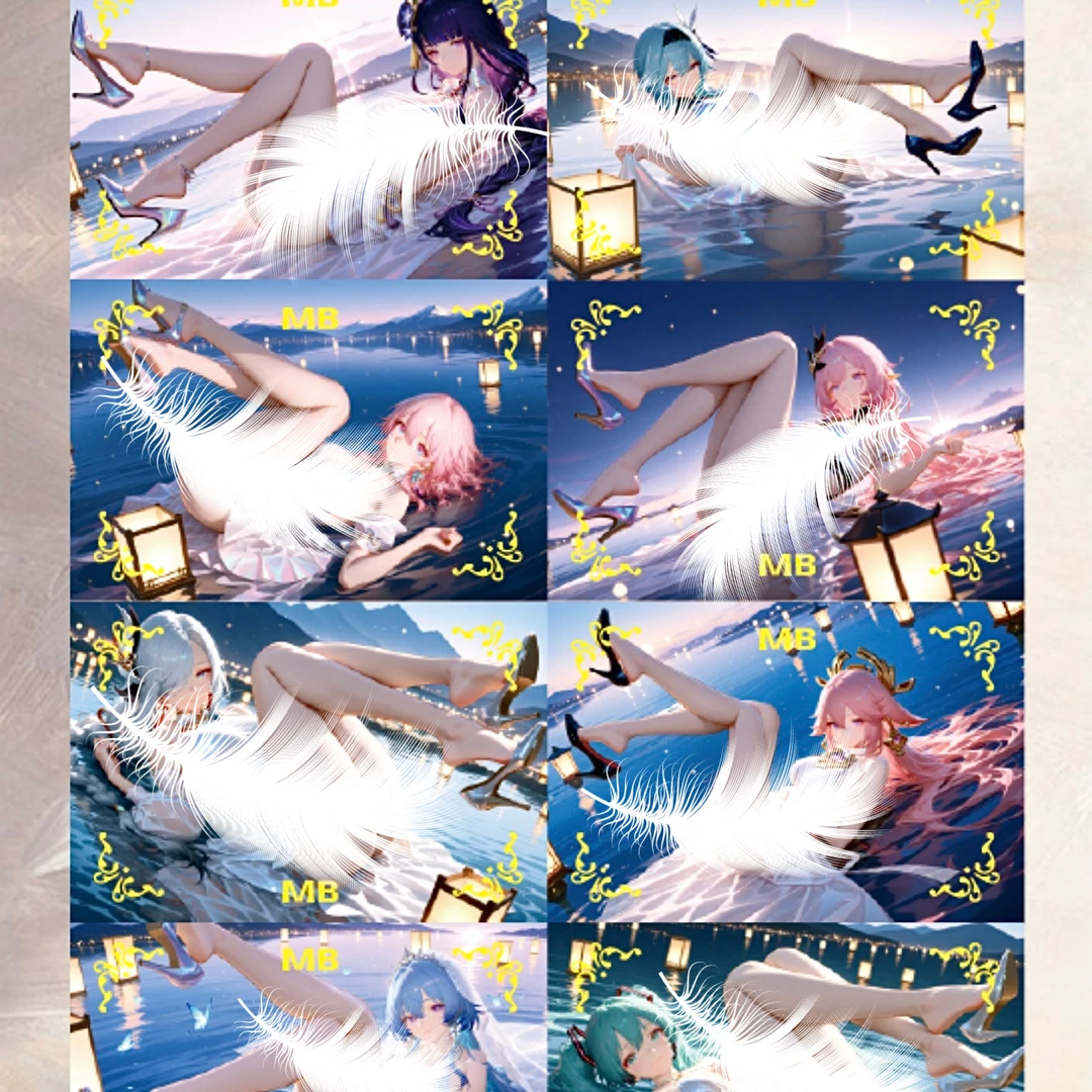 小马拆【初夏】觅卡社A5卡 二次元收藏卡牌（盲盒默认代拆）