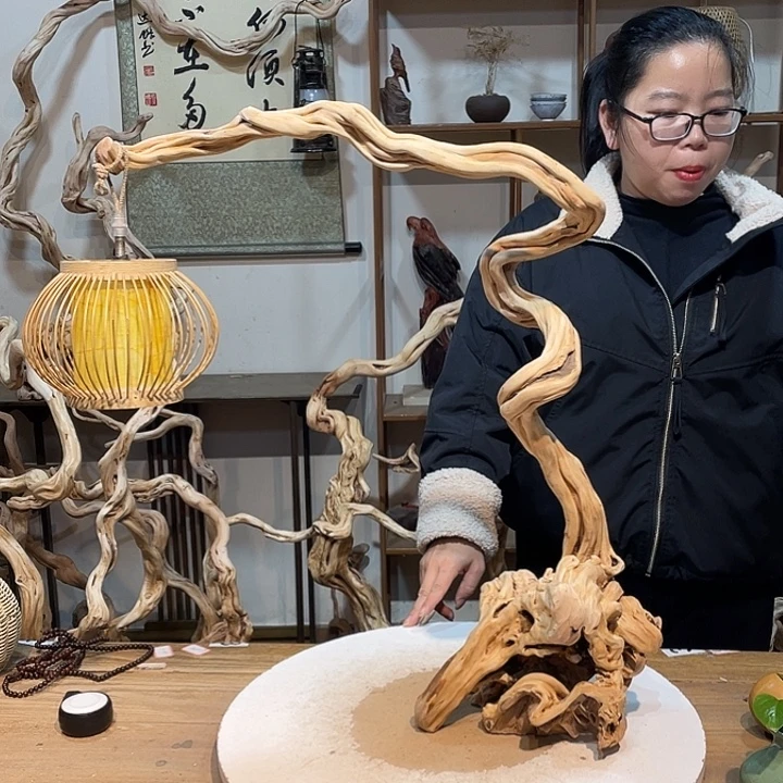 木杜鹃根根艺摆件