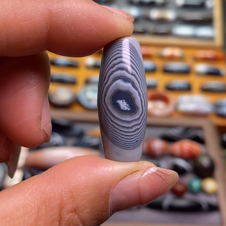 未镶嵌玛瑙/玉髓珠宝半成品