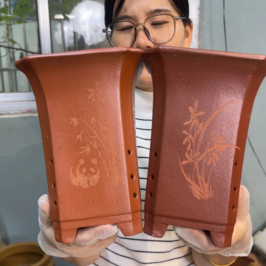 紫砂花盆紫砂口径16