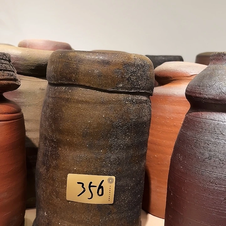 备前烧作品大花器