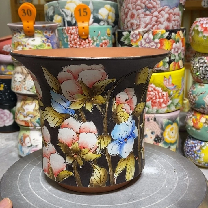 景德镇艺术手绘作品