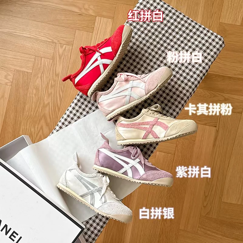 不是牛皮我是狗4.5CM内增高厚底真皮透气女休闲德训鞋阿甘鞋单鞋