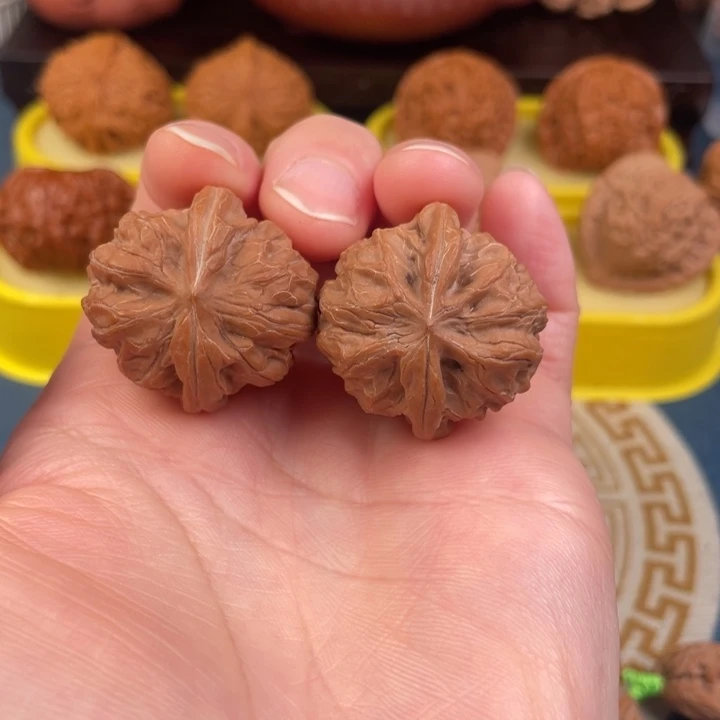 吊坠文玩核桃六星32