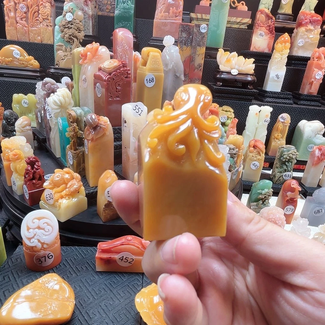 寿山石其他八爪鱼