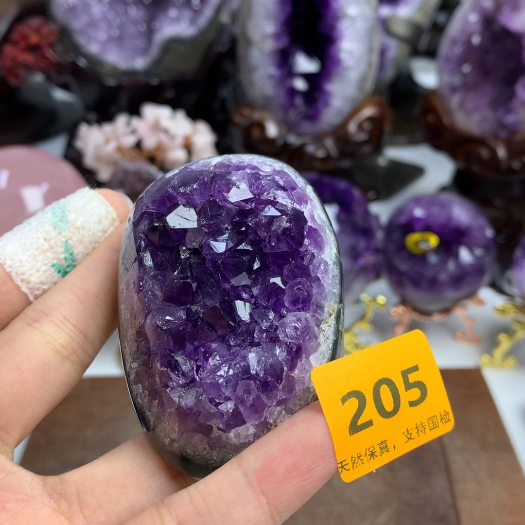 紫晶摆件未镶嵌紫晶