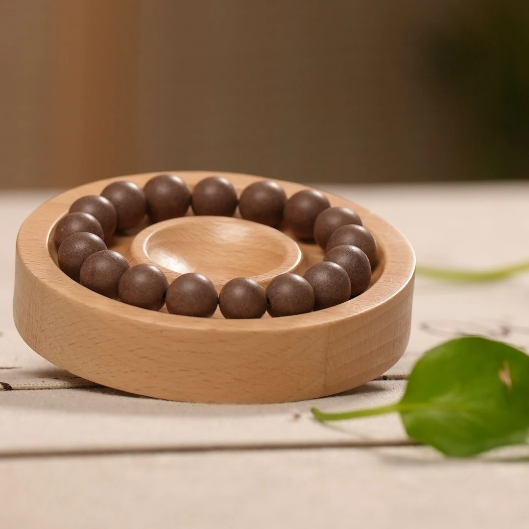 非金属木质手链 宽心纪赖老师甄选合香珠 手持香珠