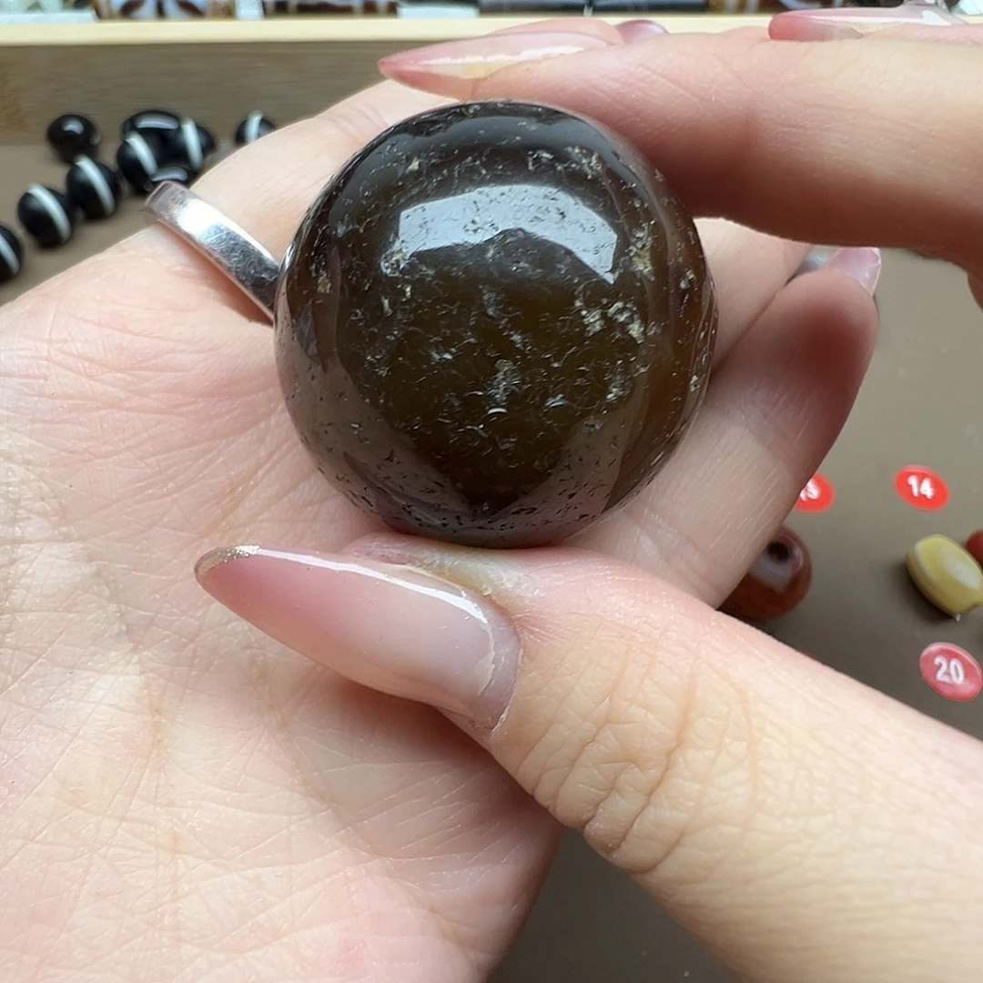 玛瑙/玉髓合金珠宝半成品