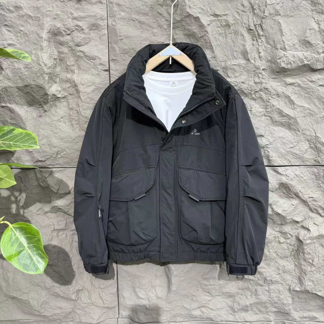 2025秋冬新款时尚休闲加厚夹克二棉外套#8901