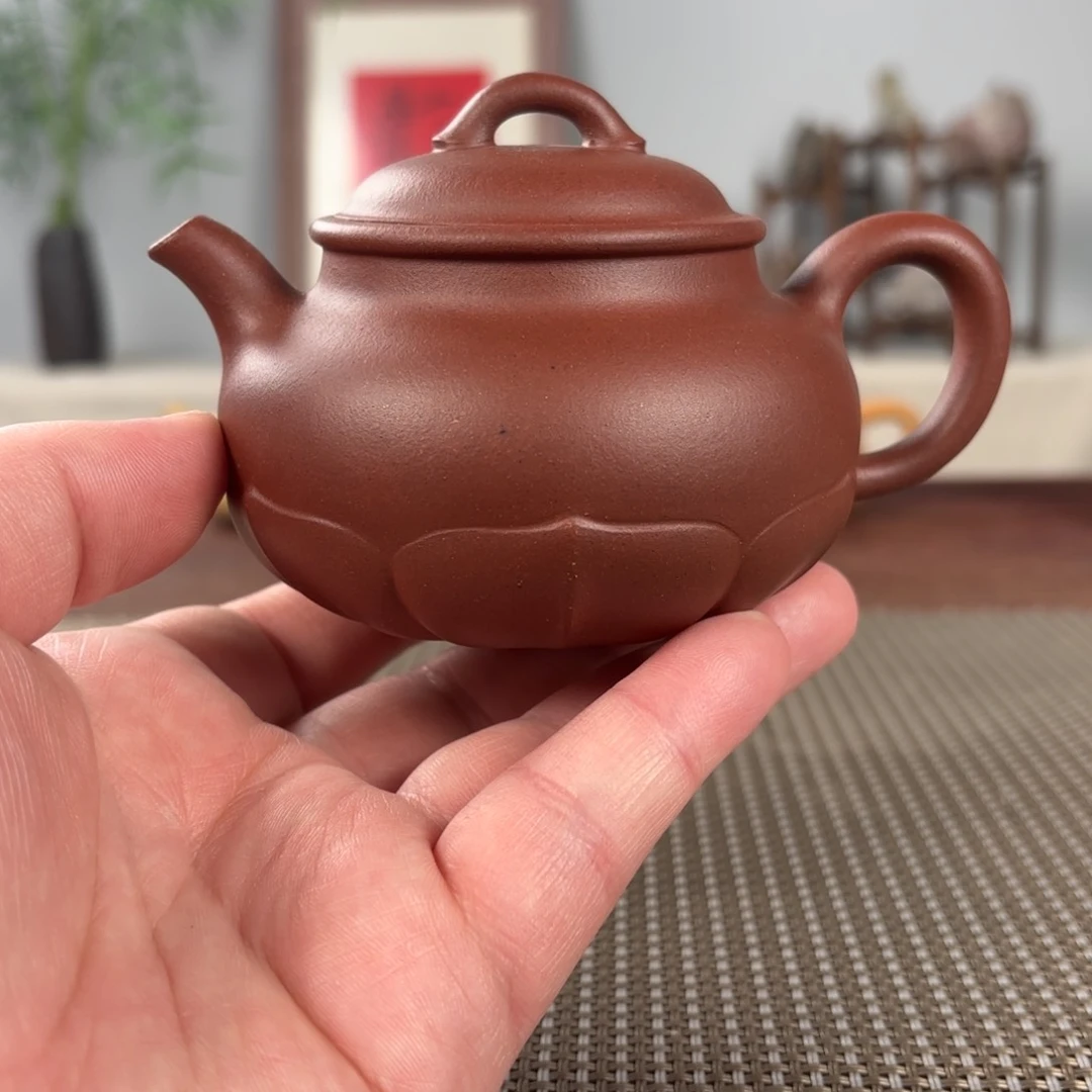 紫砂茶壶黄龙山原矿紫砂壶210