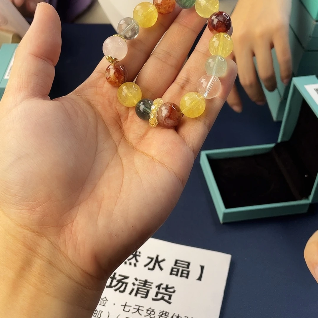 银S925镶嵌水晶手链