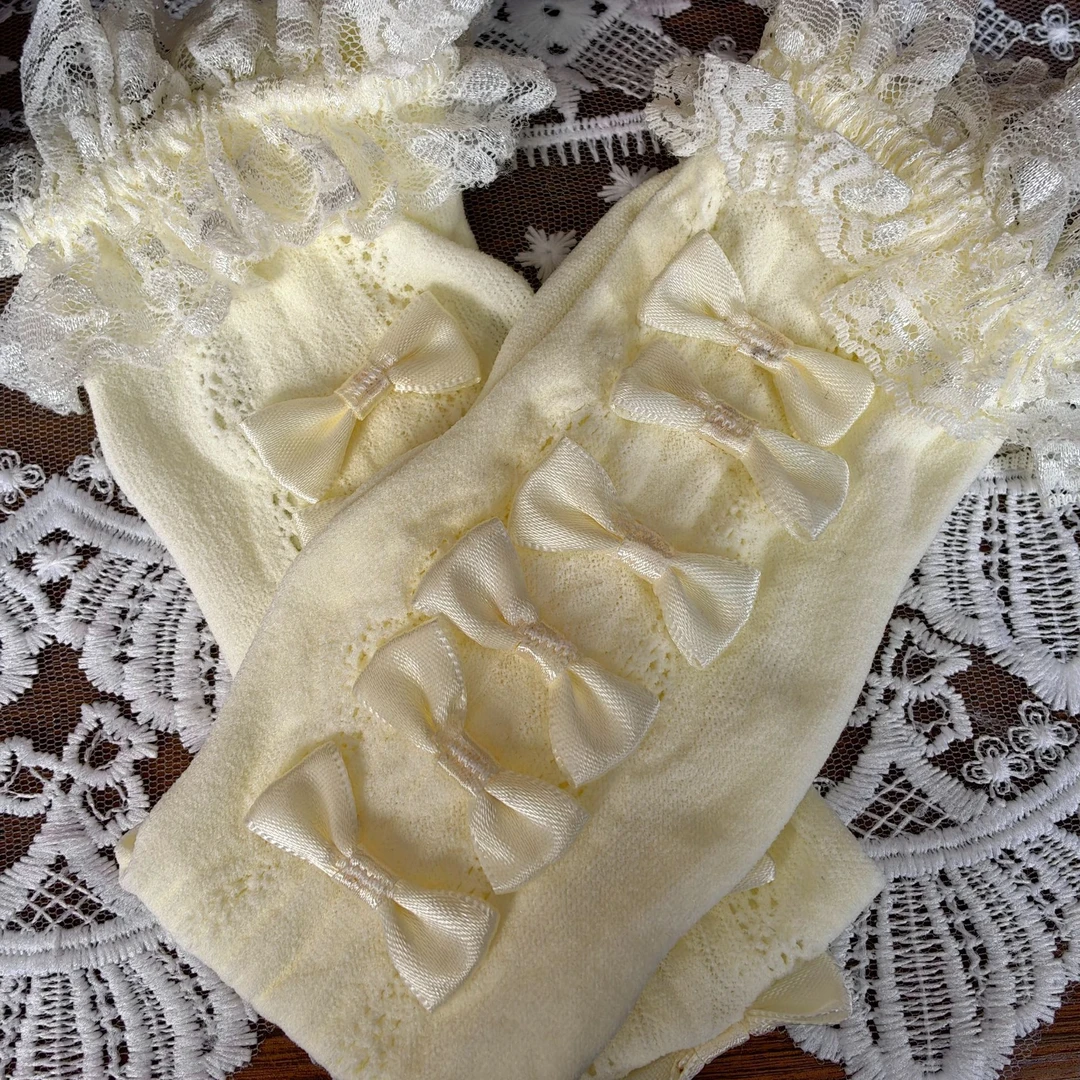 【lolita袜子】蕾丝花边袜子衣橱茶会