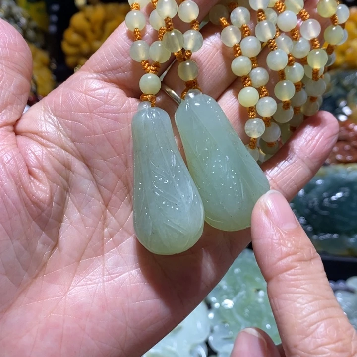 岫玉岫玉吊坠未镶嵌