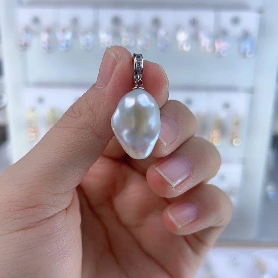 未镶嵌淡水珍珠吊坠(不含链)