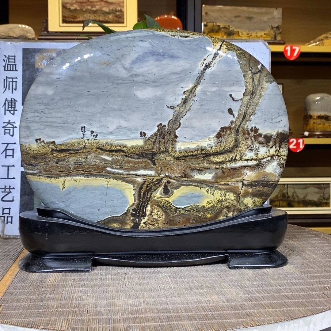 印石昌化石国画石