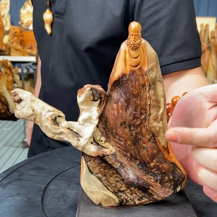 柏木（崖柏）随型摆件