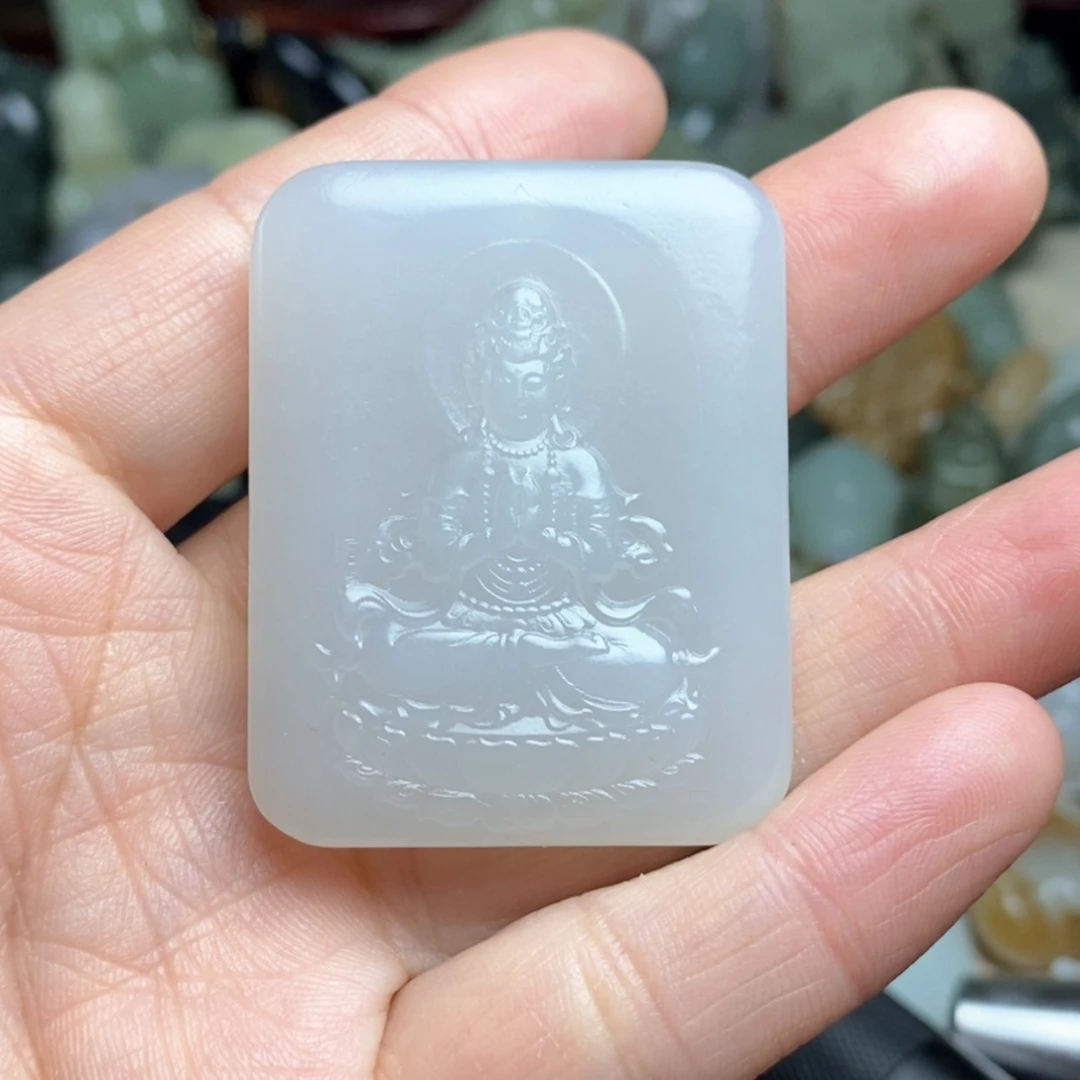 【闪购商品】和田玉挂件未镶嵌行***…