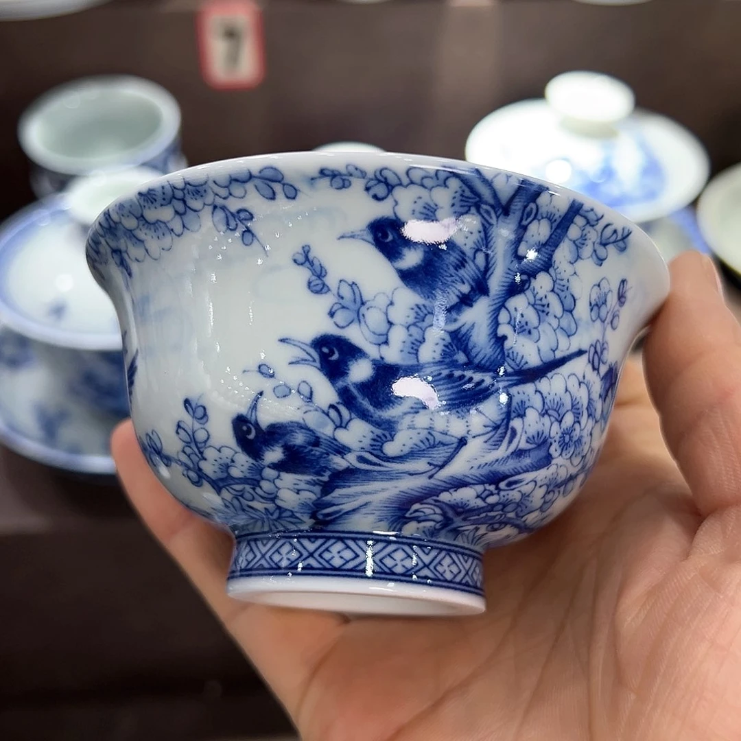 盖碗全场七景德镇的早高峰上都