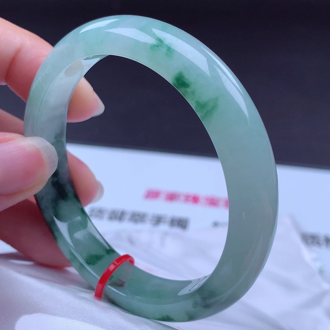 翡翠未镶嵌手镯手镯000752