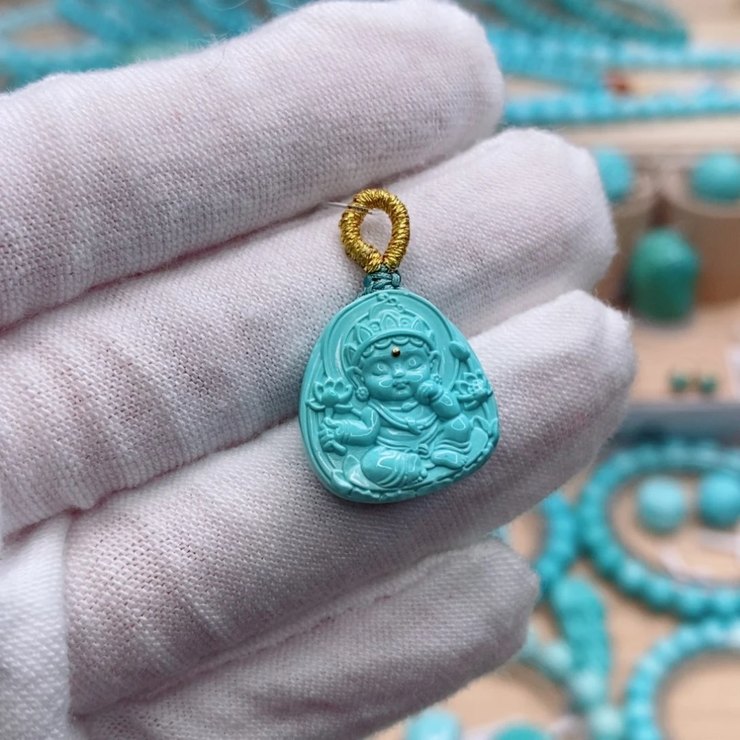 绿松石未镶嵌珠宝奇石